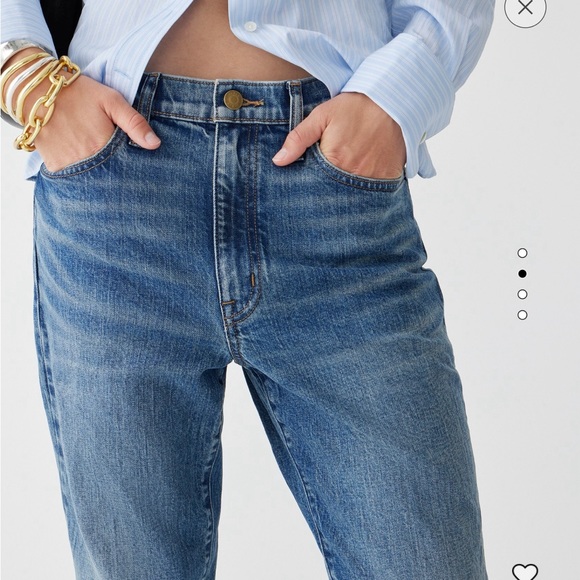 J. Crew light wash slim boyfriend jeans, size 32 - Picture 3 of 12